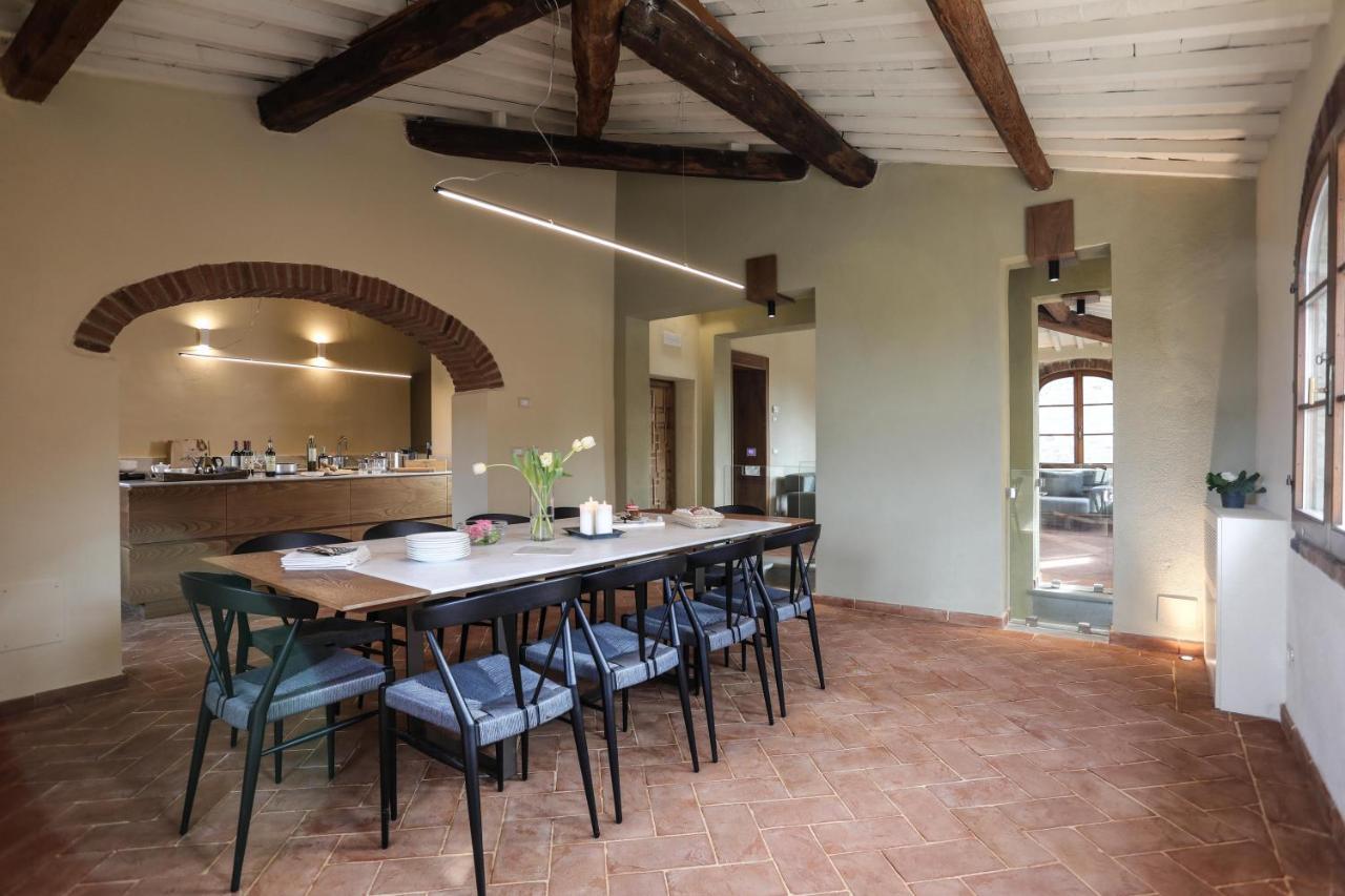 Castello La Leccia Villa Castellina in Chianti Dış mekan fotoğraf