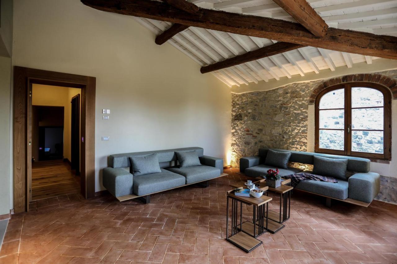 Castello La Leccia Villa Castellina in Chianti Dış mekan fotoğraf
